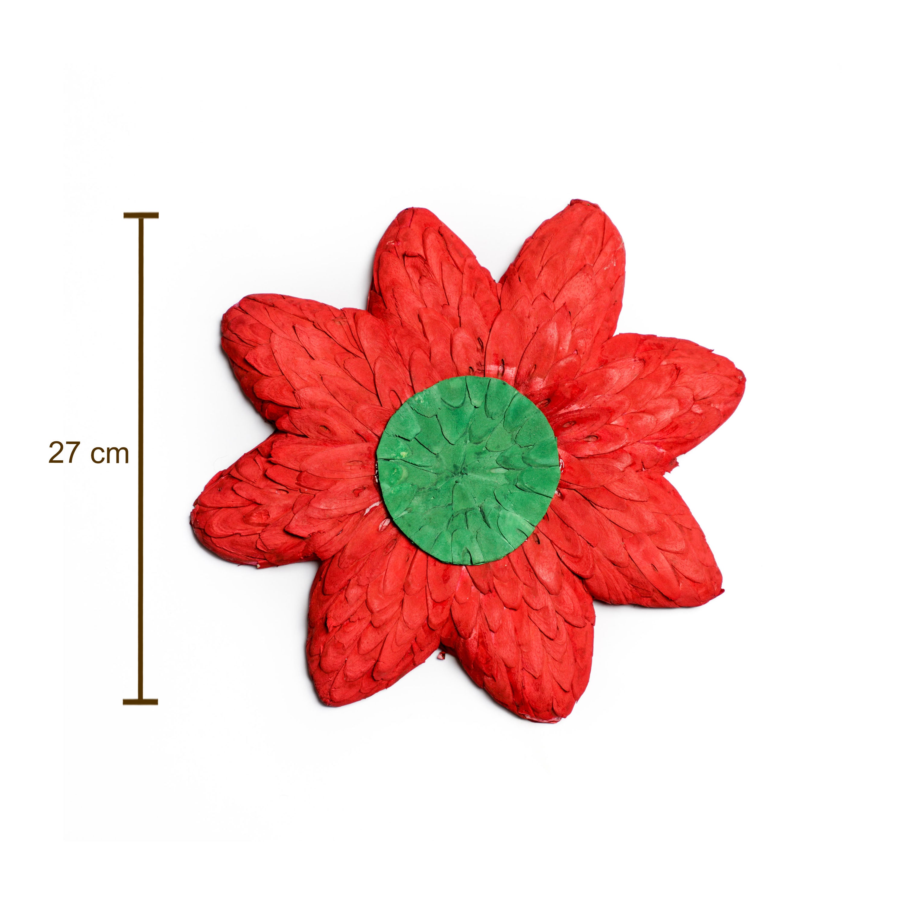 Red Floral decor props for Indian ritual ceremonies